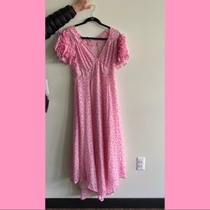 LoveShackFancy Pinknk Maxi Dress